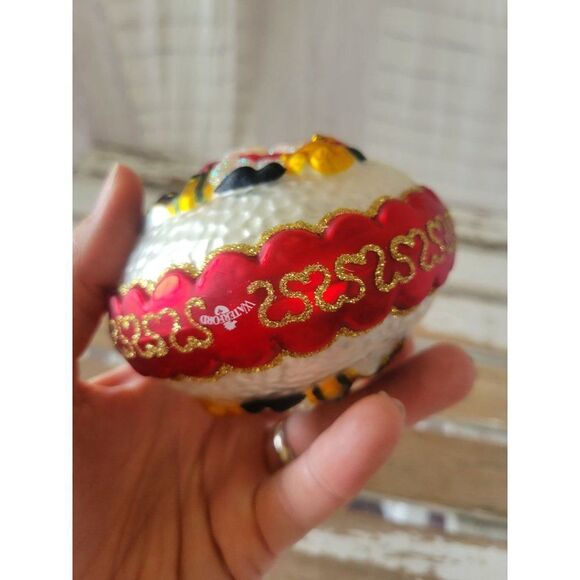 Waterford Santa globe toys glass red Xmas tree - Picture 7 of 8